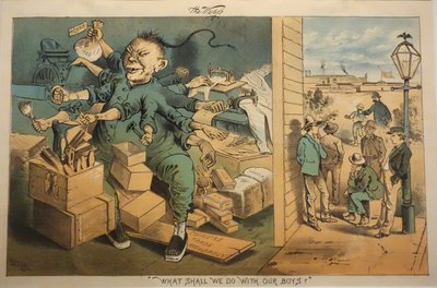Exhibit in the Oakland Museum of California by George Frederick Keller